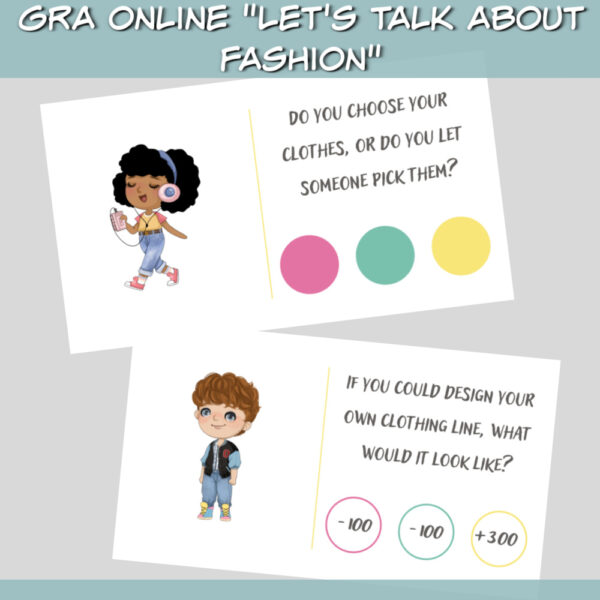 Gra online Let’s talk about fashion