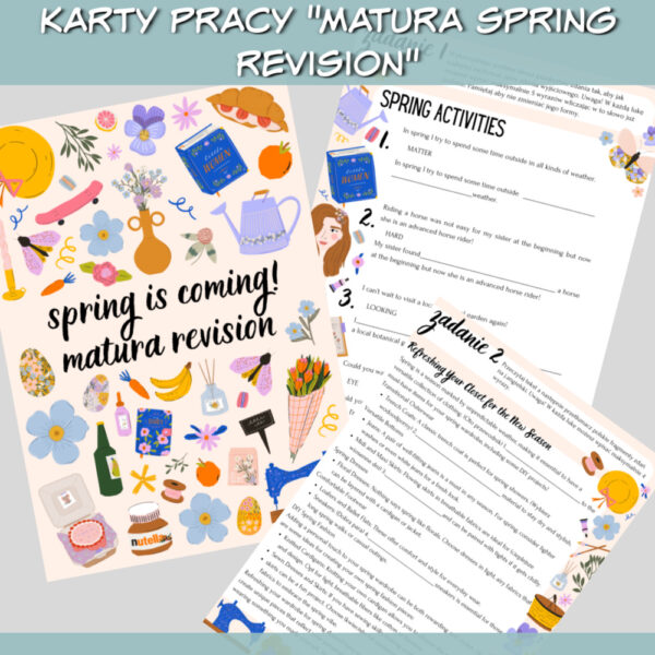 Karty pracy Matura Spring Revision do druku