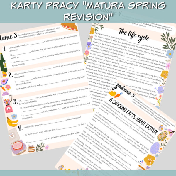 Karty pracy Matura Spring Revision do druku