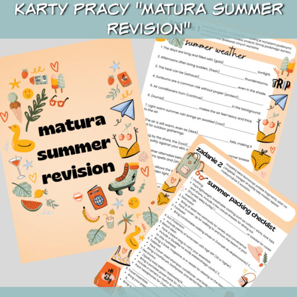 Karty pracy Matura Summer Revision do druku