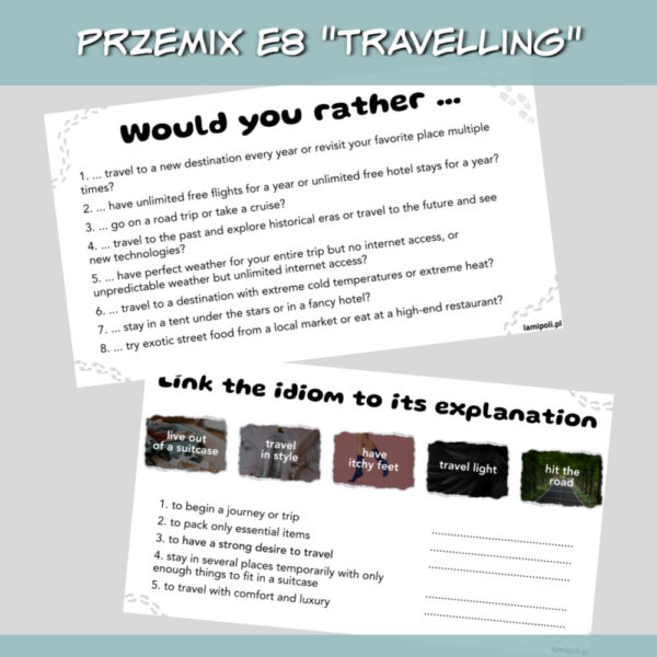 PrzeMIX E8 Travelling online