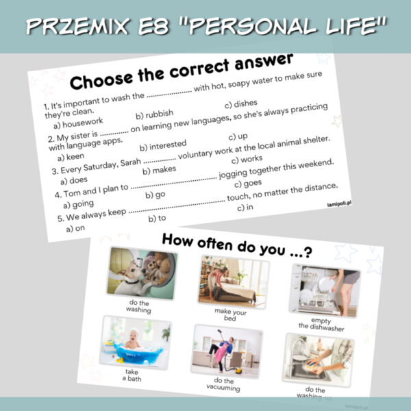 PrzeMIX E8 Personal life online