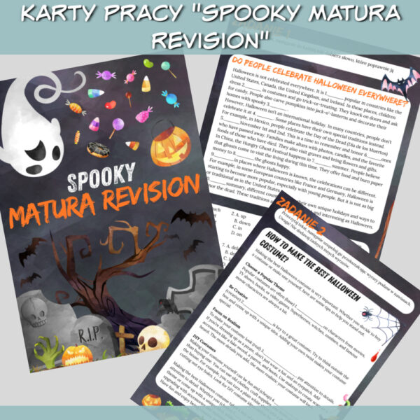 Karty pracy Spooky Matura Revision do druku