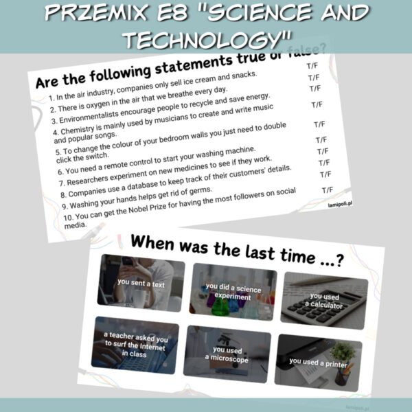 PrzeMIX E8 Science and Technology